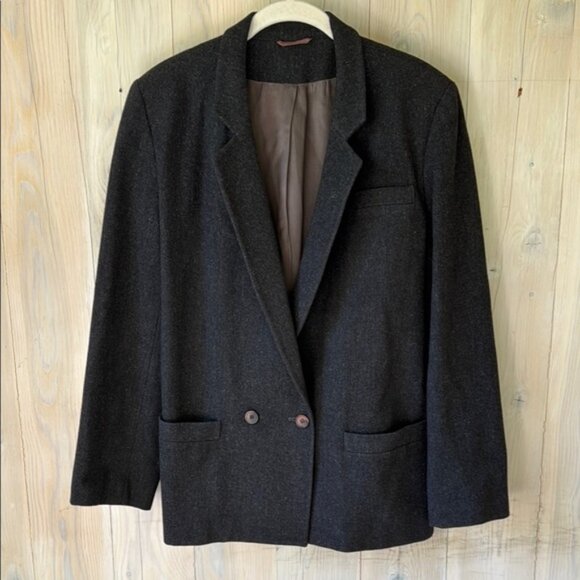 Vintage wool blazer Size 12 - Picture 1 of 6